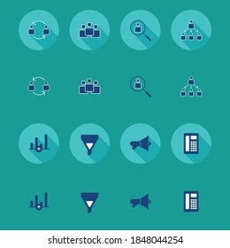 Office Related Vector Line Icons. Contains such Icons as Collaboration, Research, Meeting and more.