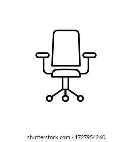 Vector de iconos de la silla de ruedas de Office