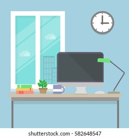 Office room interior