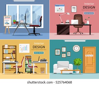 office room vector