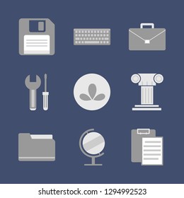 Office routine and management icons.