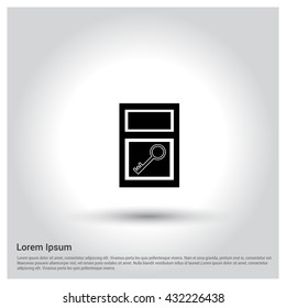 Office safe icon