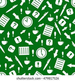 Office seamless pattern