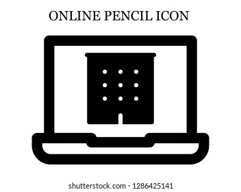 Office search icon. Editable Office search icon for web or mobile.