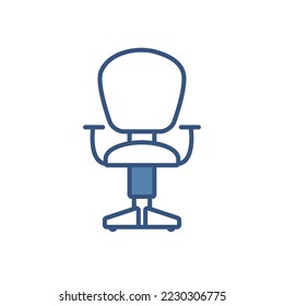 office seat icon vector image on a white background