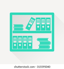office shelf icon