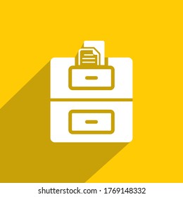 icono de plataforma de oficina, vector de icono de negocio