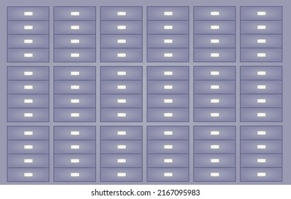 Office stellt Archiv zur Verfügung. Vektorgrafik