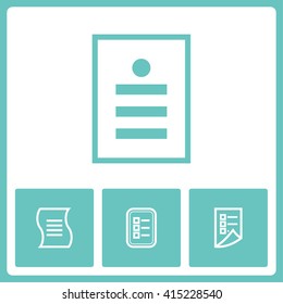 Office sign. Web vector graphic. Design collection.
