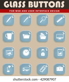 Office simply symbol for web icons and user interface