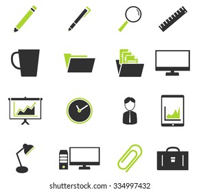 Office simply symbols for web icons