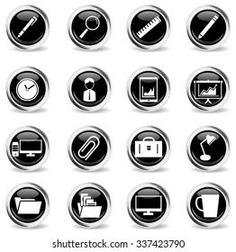 Office simply symbols for web icons
