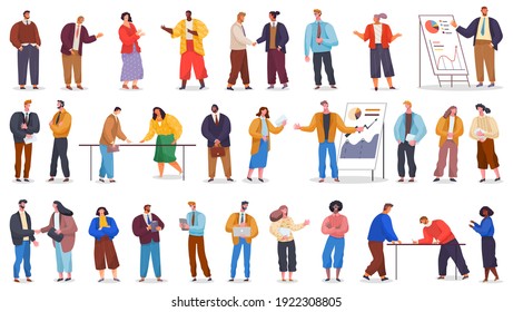 Office staff, work and communication. Head and subordinates. Various workers, managers team. Top managers employees of different levels. Office workers. Co-workers. Colleagues discuss project teamwork