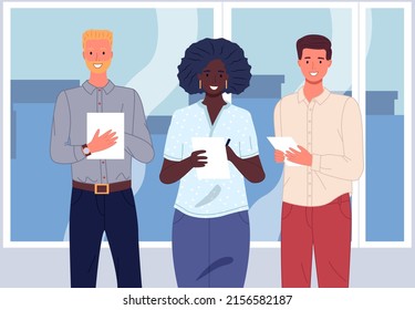 Office staff, work and communication. Head and subordinates. Various workers, managers team. Top managers employees of different levels. Office workers. Co-workers. Colleagues discuss project teamwork