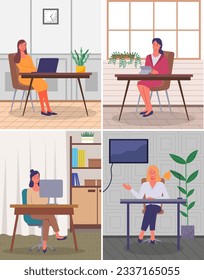 Personal de oficina, trabajo y comunicación. Jefe y subordinados. Varios trabajadores, gerentes. Empleados directivos de diferentes niveles. Trabajadores de oficina. Cotrabajadores. Colegas discuten el trabajo en equipo del proyecto