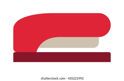 Office stapler vector isolated home improvement