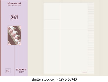 Office Starter Pack - A4 Note Layout