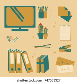 office stationary computer