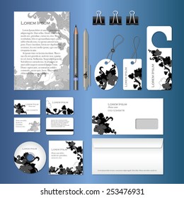 Office stationery set envelope paper cards stickers labels