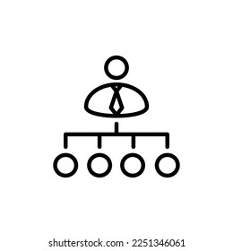 Office Structure icon in vector. Logotype