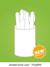 Office Suite Ball-Pen Box