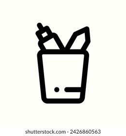 office, supplies icon, isolated icon in light background, perfect for website, blog, logo, graphic design, social media, UI, mobile app