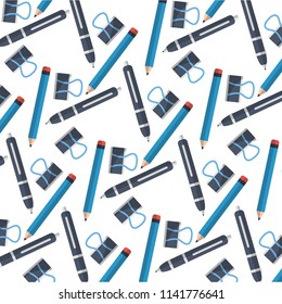 office supplies icon pattern