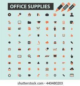 office supplies icons