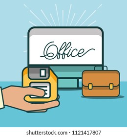 office supplies and people