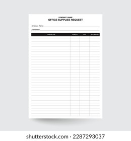 Office Supplies Request,Expense Report,Business Forms,Expense Printables,Business Expenses,Employee Expenses,Office Supplies log,Office Safety from