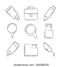 office supply icons