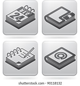 Office Supply Icons Set