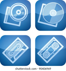 Office Supply Icons Set