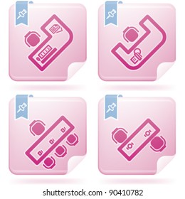 Office Supply Icons Set