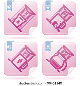 Office Supply Icons Set