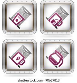 Office Supply Icons Set
