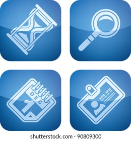 Office Supply Icons Set
