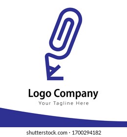 Plantilla de logotipo de Office Supply Service