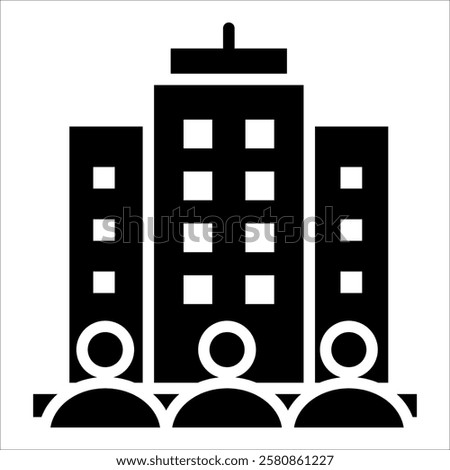 Office Team Icon Element For Design