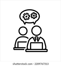 Ilustración gráfica vectorial de icono de equipo de Office