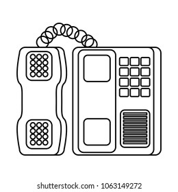 office telephone icon