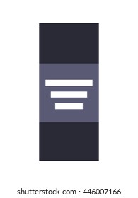 office text book isolated icon design, vector illustration  graphic 