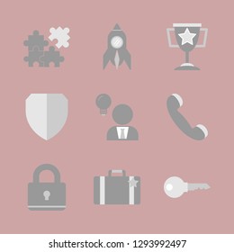 Office Tool Kit. Icon Set.