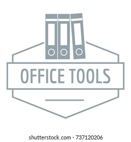 Office tool logo. Simple illustration of office tool vector logo for web