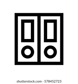 Office tool mini line, icon, background and graphic. The icon is black and white, linear  flat, vector, pixel perfect, minimal, suitable for web and print. 