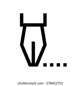 Office tool mini line, icon, background and graphic. The icon is black and white, linear  flat, vector, pixel perfect, minimal, suitable for web and print. 