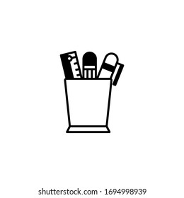 Office tools concept vector illustration icon