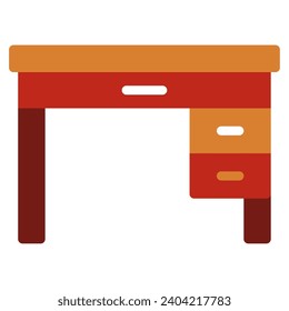 office tools desk vector object illustration