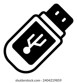 office tools flash disk vector object illustration