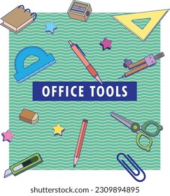 office tools icon vector eps10